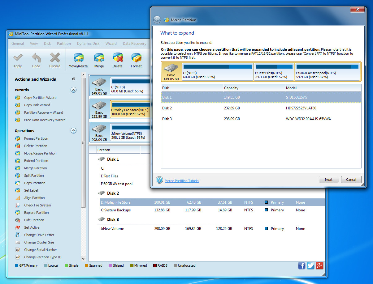 Disk cloning illustration
